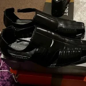 Shoes | Blackshiny Lucio Ricci Men Casual Sandal | Poshmark